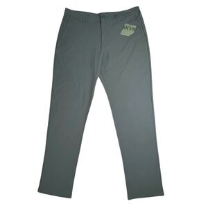 SKYR Men's Performance Stretch Pants 36x32 Olive Green UPF 4-Way Stretch‎ NWT